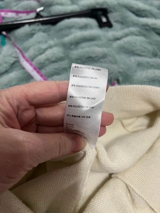 Cozy Wide-Leg Cream Lounge Pants - Picture 9 of 9